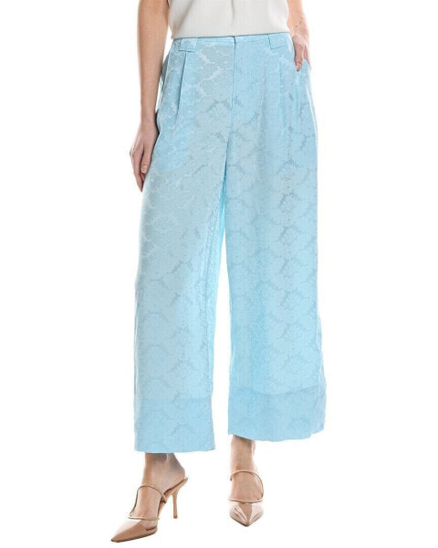 Брюки GANNI Jacquard Cropped Pant