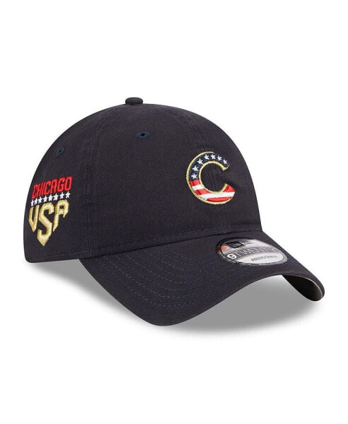 Men's Navy Chicago Cubs 2023 Fourth of July 9TWENTY Adjustable Hat