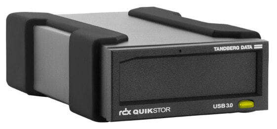 Overland-Tandberg RDX external drive kit with 4TB cartridge - black - USB3+ - Storage drive - RDX cartridge - USB 3.2 Gen 1 (3.1 Gen 1) - HDD - UL 60950 - CSA C22.2 No. 60950 - IEC 60950/ EN60950 FCC 47CFR - part 15 - class B - CISPR22 - class B,... - 4000 GB