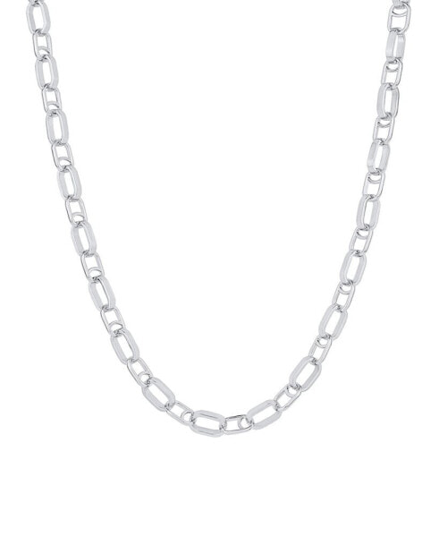18K Gold Plated or Silver Plated Link Chain Necklace