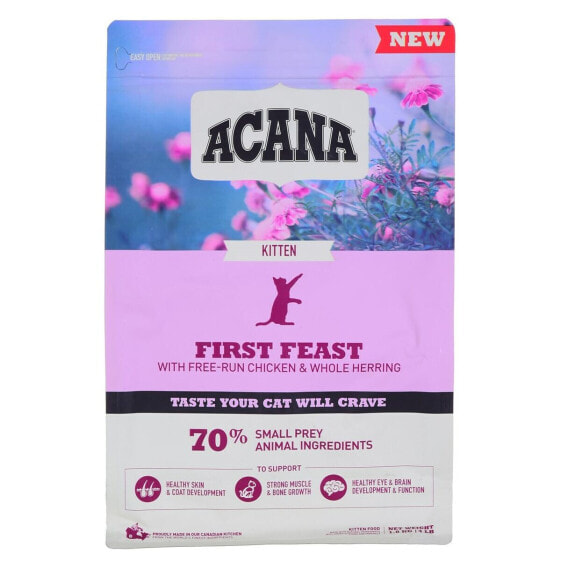 Сухой корм Acana First Feast для кошек 1,8 кг