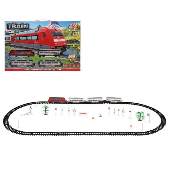 Детская игрушка Железная дорога с цепью BB Fun Train with Circuit