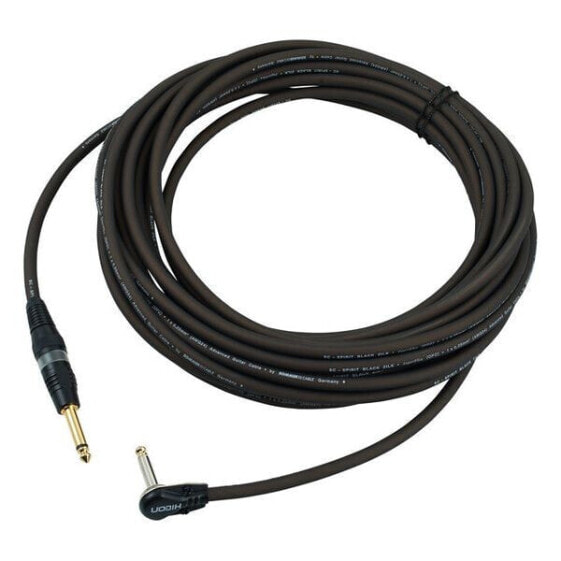 Кабель аудио моно Sommer Cable Spirit Black Zilk SZ67 10м
