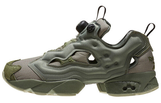 Кроссовки Reebok Insta Pump Fury MTP военного стиля, зеленые