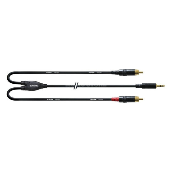 Cordial CFY 1.5 WCC Y-Audio Cable Cinch 1,5m Rean