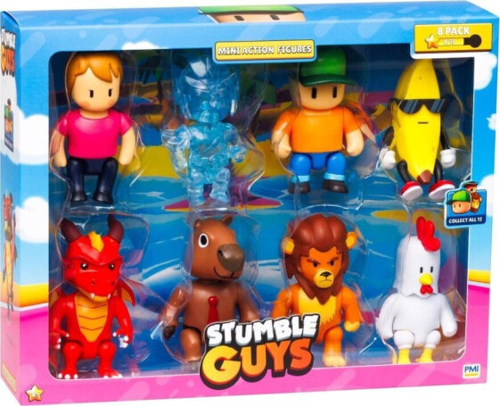 Figurka STUMBLE GUYS STUMBLE GUYS - MINI FIGURKI- DELUXE 8 FIGUREK VER.A