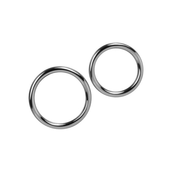 Penisring-Set aus Metall, 2 Teile, 4,6 ‑ 5,2 cm