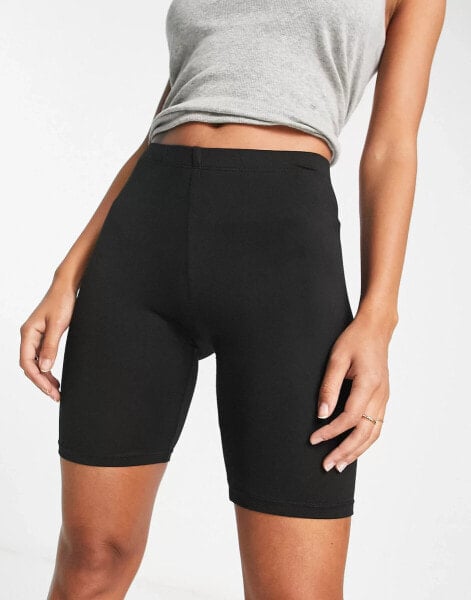 Brave Soul sindy legging shorts in black