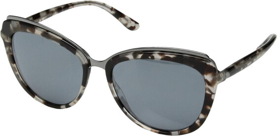 Ray-Ban Damen 0DG4304 Sonnenbrille, Mehrfarbig (Cube Fog), 57