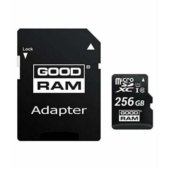 Карта памяти микро SD GoodRam M1AA-2560R12 Чёрный 256 GB