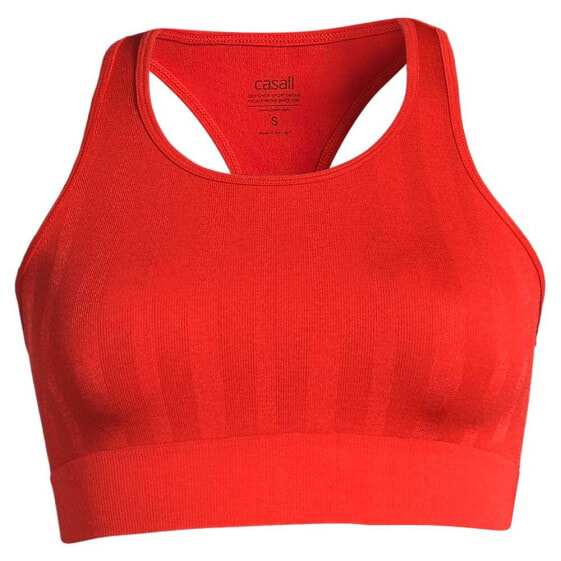 CASALL Shiny Matte Seamless Sports Bra