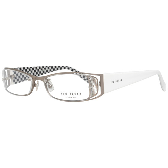 Ted Baker Brille TB4135 861 55 Herren Silber 55-17-135