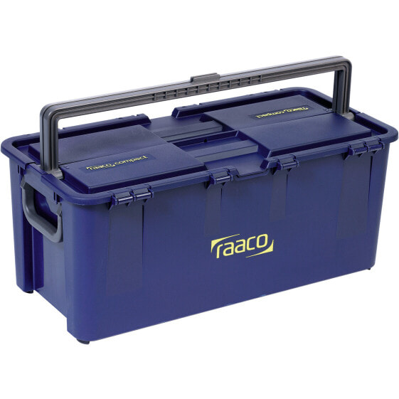 raaco Compact 50 - Tool box - Polypropylene - Blue - 50 kg - Hinge - 621 mm