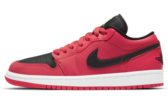 Кроссовки женские Jordan Air Jordan 1 low (DC0774-600) черно-красные