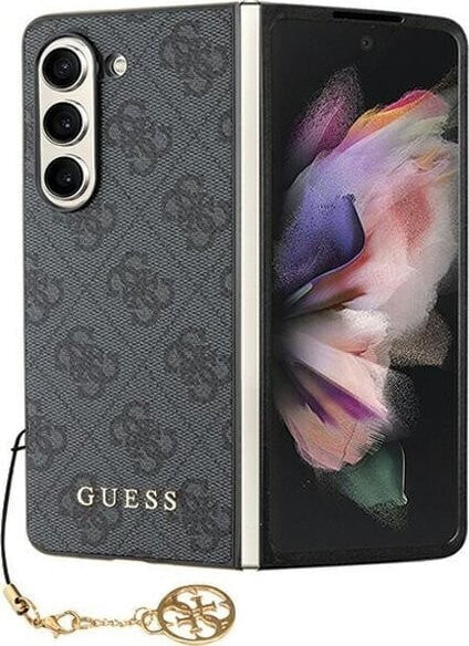 Guess Guess GUHCZFD5GF4GGR F946 Z Fold5 szary/grey hardcase 4G Charms Collection