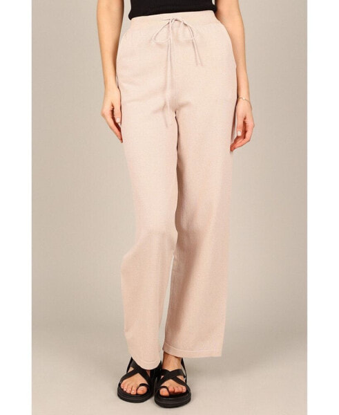 Women's Penelope Knitted Wide Leg Lounge Pants