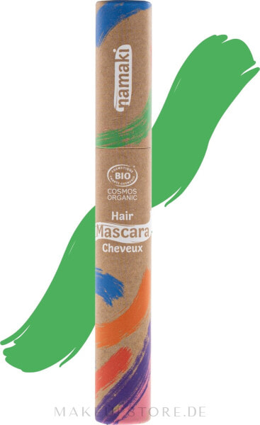 Wimperntusche für Kinder - Namaki Hair Mascara Kraft Box Green