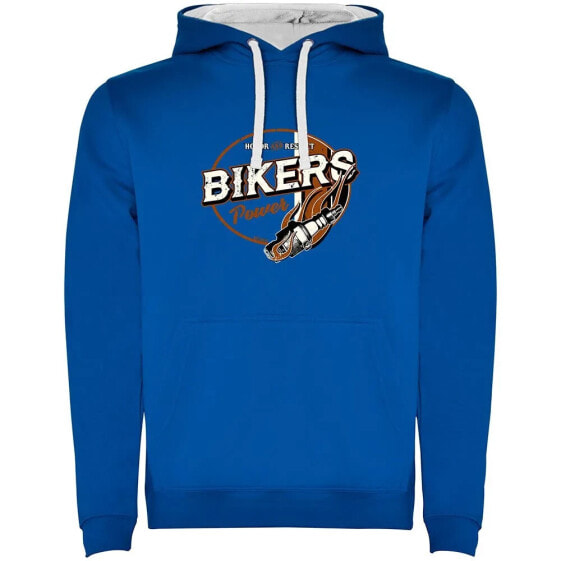 KRUSKIS Bikers Power Two Colour hoodie