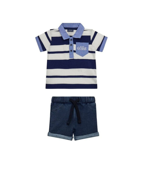 Костюм Guess Baby Boy Polo & Denim