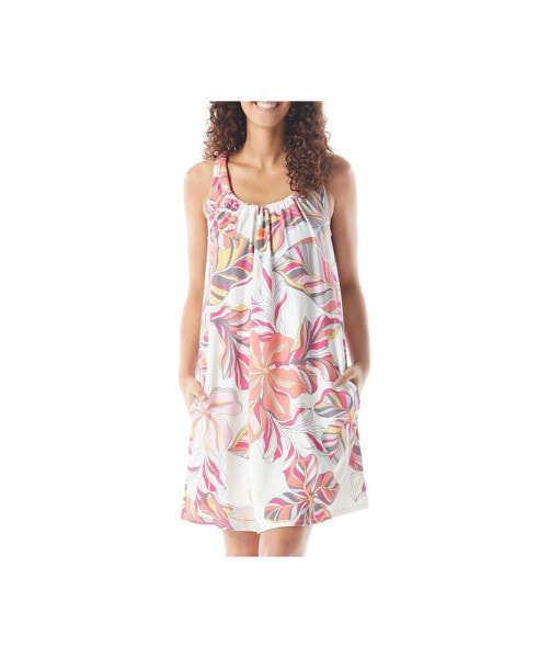 Women's Floral Print Colette Adjustable Tank Dress