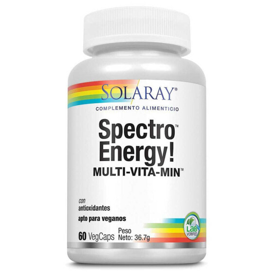 SOLARAY Spectro Energy! Multi-Vita-Min 60 Units