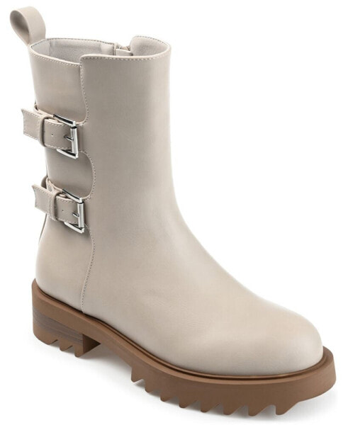 Women's Yasmine Mid Shaft Moto Booties