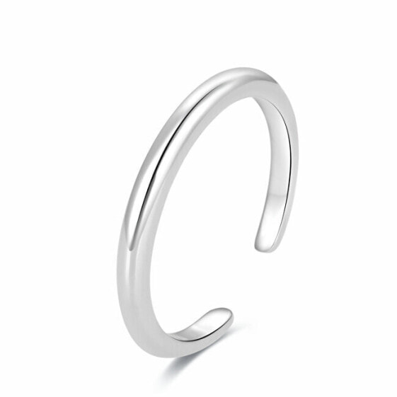 Minimalist silver leg ring AGGF494