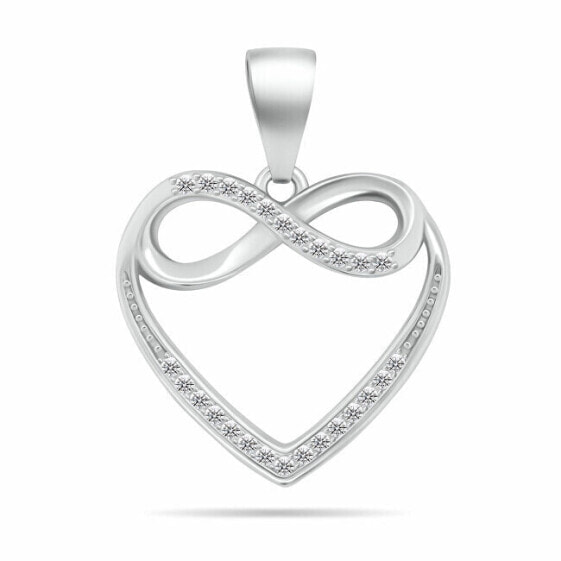 Design silver heart pendant PT16W