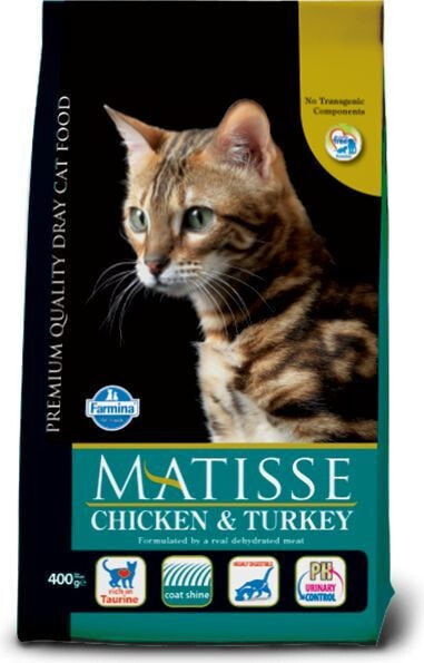 Сухой корм для кошек Farmina, Matisse  для взрослых, с курицей и уткой, 1.5 кг