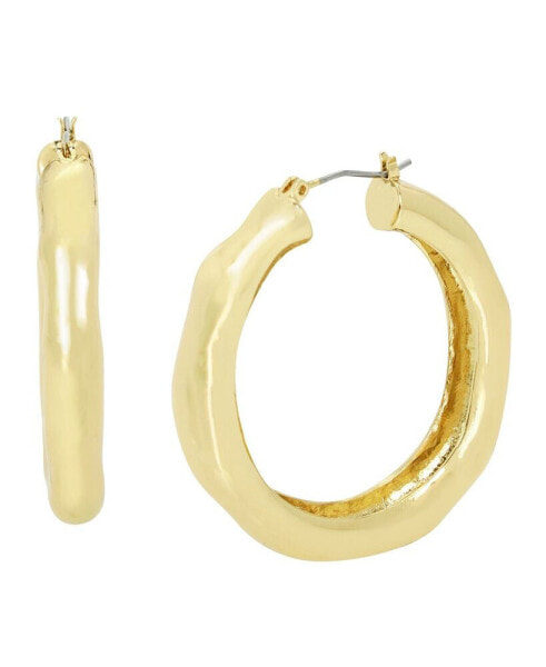 Sculpted Hoop Earrings