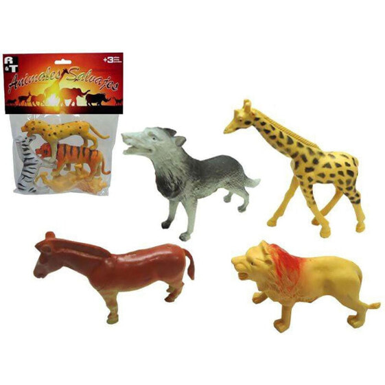 Фигурки Джунгли Животных Rama Animals Selva В Мешке 4 Штуки 20.5x28x3 см