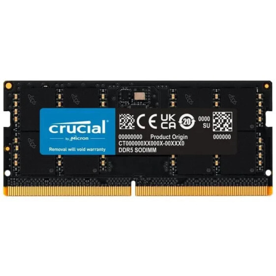 RAM-Speicher CRUCIAL DDR5-4800 SODIMM 32 GB (CT32G48C40S5)