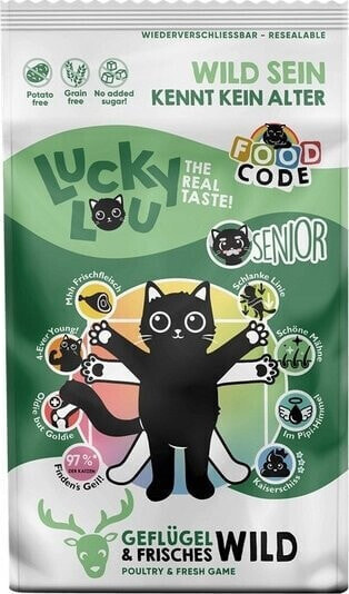 Lucky Lou Lucky Lou Food Code Lifestage Senior Geflugel & Wild 1,7kg