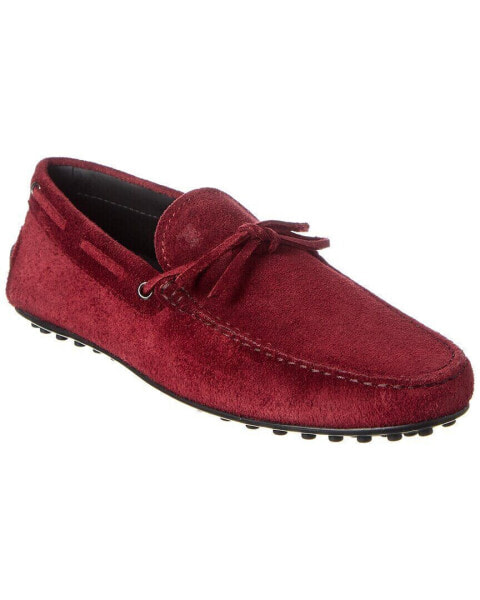 Tod's City Gommino Suede Loafers Men's