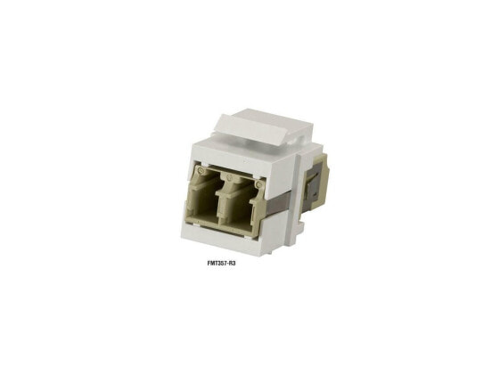 Black Box FMT357-R3 Lc Keystone Snap Fitting White White