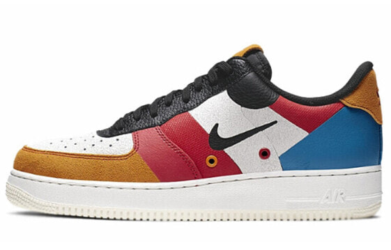 Nike Air Force 1 Low 拼接 低帮 板鞋 男女同款 多色拼接 / Кроссовки Nike Air Force 1 Low CI0065-101