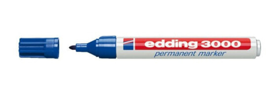 EDDING 3000 - Blue - Blue - White - Plastic - 3 mm - 10 pc(s)