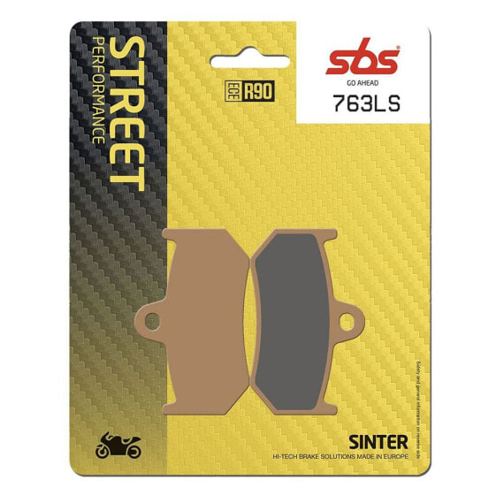 Тормозные колодки мотоцикла SBS Hi-Tech 763LS Sintered Brake Pads