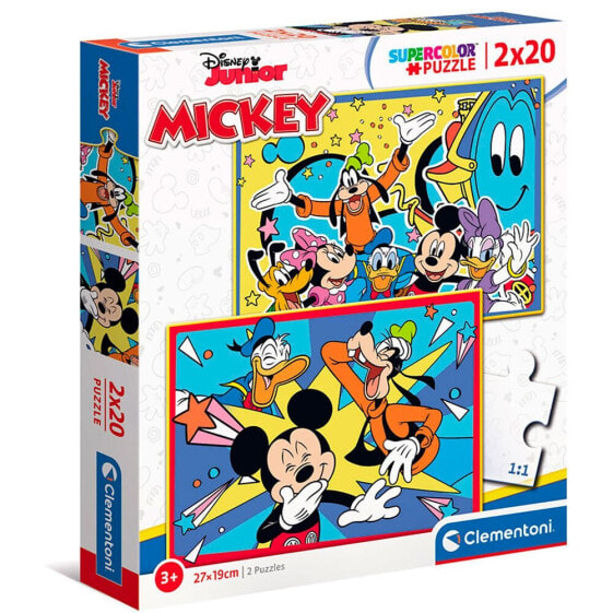 Пазл развивающий Clementoni Disney Mickey 2x20 шт.