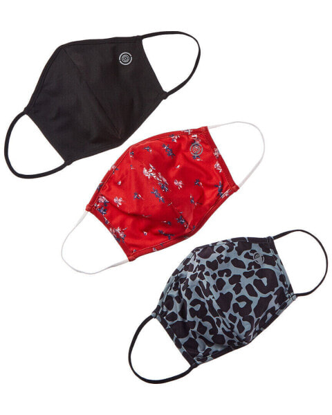 Max Studio Pack Of 3 Cloth Face Masks Women's Os