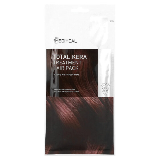 Mediheal, Total Kera Treatment Hair Pack, маска для волос, 5 шт., 40 мл (1,35 жидк. унции)