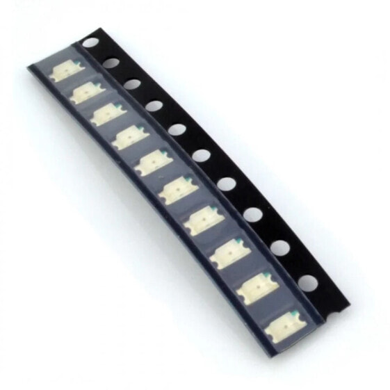 LED SMD 1206 blue - 10pcs