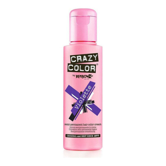 Постоянная краска Violette Crazy Color 002233 Nº 43 (100 ml) (100 ml)