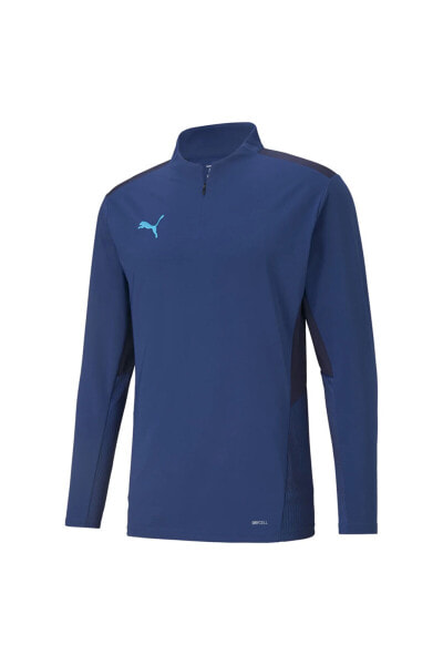 Team Cup 1/4 Zip Erkek Lacivert Dik Yaka Sweatshirt