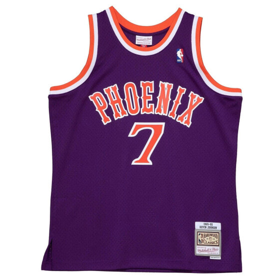 Mens Mitchell & Ness NBA SWINGMAN JERSEY - PHEONIX SUNS JEVIN JOHNSON 1989-90