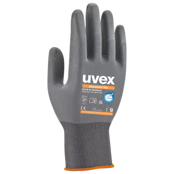 Средство индивидуальной защиты рук Uvex Arbeitsschutz 6004008 - Антрацитовый - Серый - EUE - взрослый - унисекс - 1 шт.