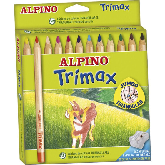 Цветные карандаши Alpino разноцветные