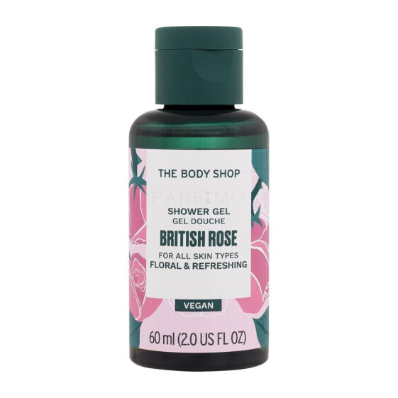 The Body Shop British Rose 60 ml duschgel für Frauen