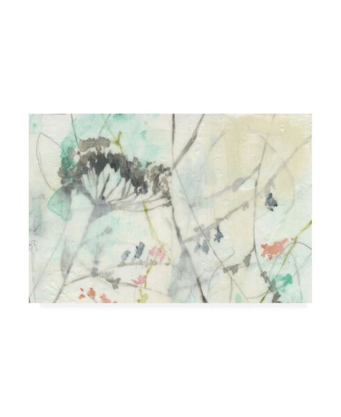 Jennifer Goldberger Lacy Overlay I Canvas Art - 36.5" x 48"
