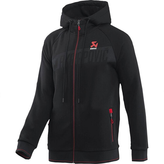 AKRAPOVIC 802059 full zip sweatshirt